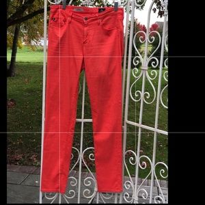 AG Adriano Goldschmied Papaya Mid Rise Jeans 30R